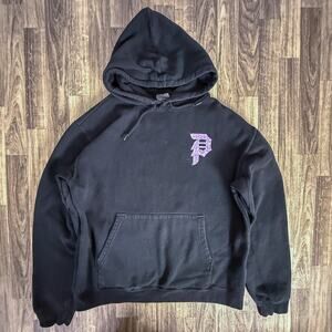 Primitive Skateboarding Naruto Shippuden Anime Graphic Hoodie Black Size L